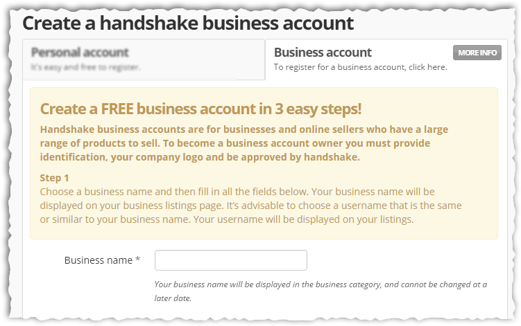 Business account register2